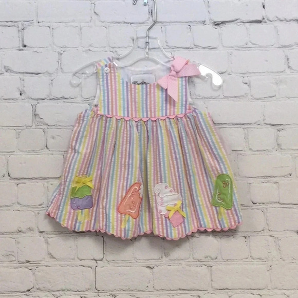 Rare Editions 12M Popsicle Dress - Picture 1 of 6